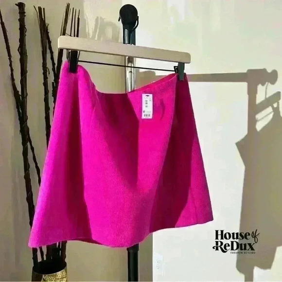 The Limited Pink Wool Miniskirt - Picture 4 of 4